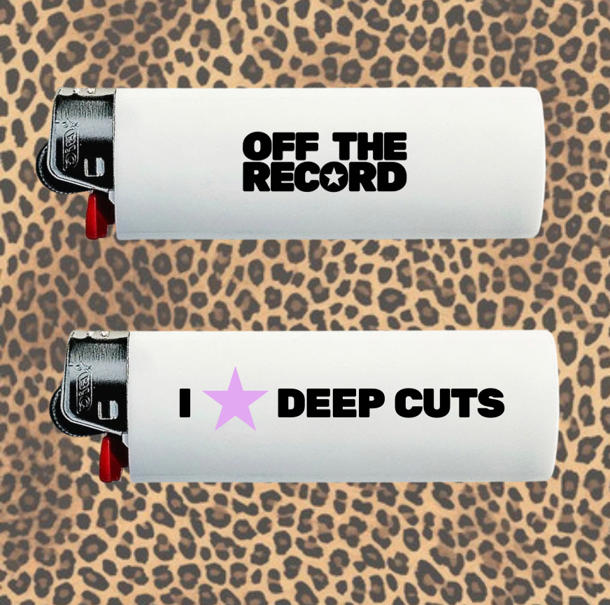 I LOVE DEEP CUTS | BIC LIGHTER